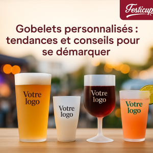 Gobelets personnalisés