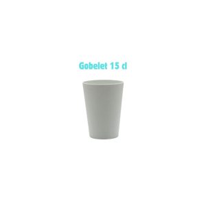 Gobelet en plastique recyclé 15 cl