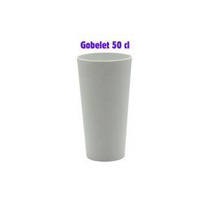 Gobelet en plastique recyclé 50 cl